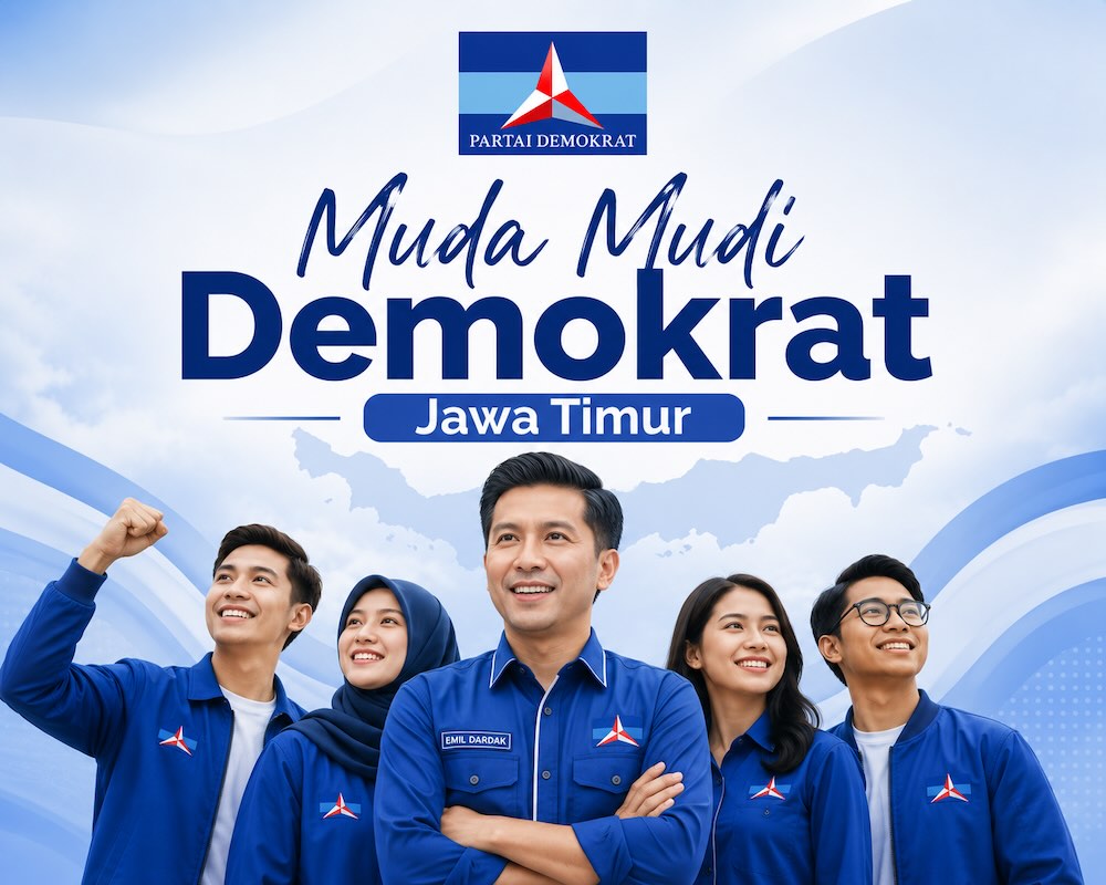 Hadapi Pemilu 2029, Demokrat Jatim Gaet Milenial Masuk Kepengurusan Emil Dardak