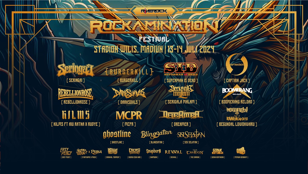 Rockamination Festival 2.0” Cara Membranding Kota Madiun
